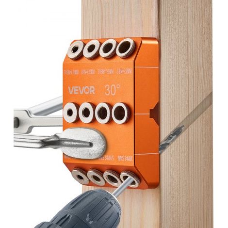 Guide de Perçage à Angle de 30/45/90° Gabarit de Perçage de (1/5)