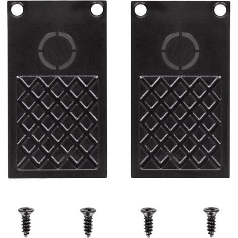 Binario Magnetico 20mm a Sospensione 48V 1m Nero