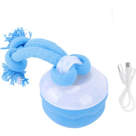 Balle sautante interactive intelligente pour chien, jouet de nettoyage des dents, rebond mobile automatique pour chiots (1/5)