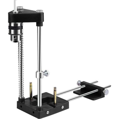 Support de perceuse réglable, positionneur de perçage portable, guide de perçage multi-angles, support de perceuse de table, support de perçage, outil de bricolage pour perceuses électriques (1/5)