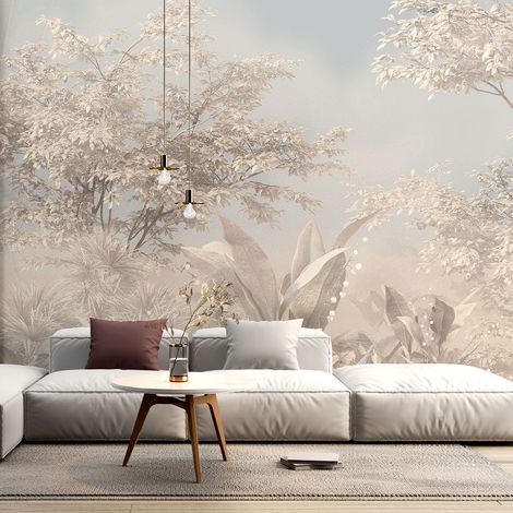 Papier peint panoramique - Forêt tropicale - 130 cm x 81 cm (1/4)