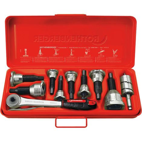 ROTHENBERGER Kit de collets, 1/2-5/8-7/8-1.1/8" - 22124 (1/2)