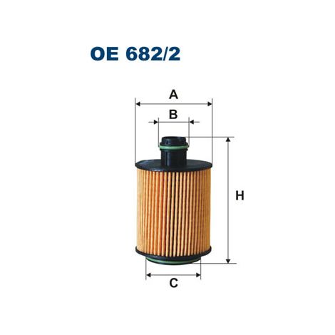 Filtro de aceite Fiat Doblo 09 1.3 JTD