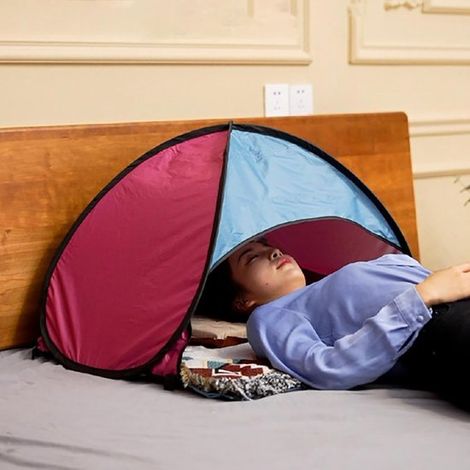 Tenda parasole a scomparsa: tenda da spiaggia leggera con parasole, piccola e pieghevole, con supporto per cellulare, ideale per picnic, campeggio e tempo libero all'aria aperta. (1/5)