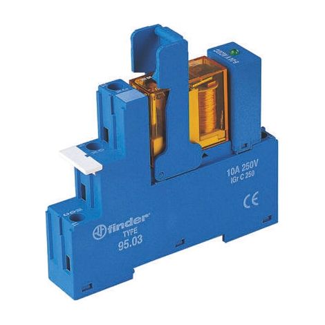 Relais d'interface 110V c.a., 1 RT, montage Rail DIN, série , 48 Series ( Prix pour 1 )