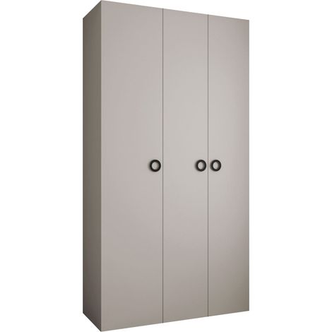Armario Hartford 544, Cachemira, 246x130x42cm, Puertas de armario: Con bisagras, Número de estantes: 0