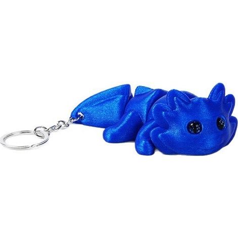 Salamandre - Figurine 3D Imprimée - Décoration Intérieure et Extérieure - Clé Porte-Clés - 15 cm - 1 Pièce