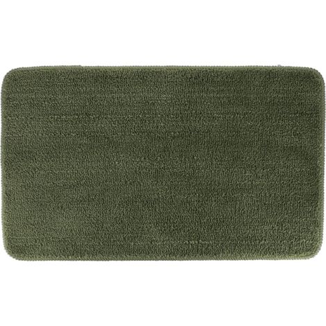 Weicher mikrofaserteppich unter latex 45x75 cm - khaki - Tendance