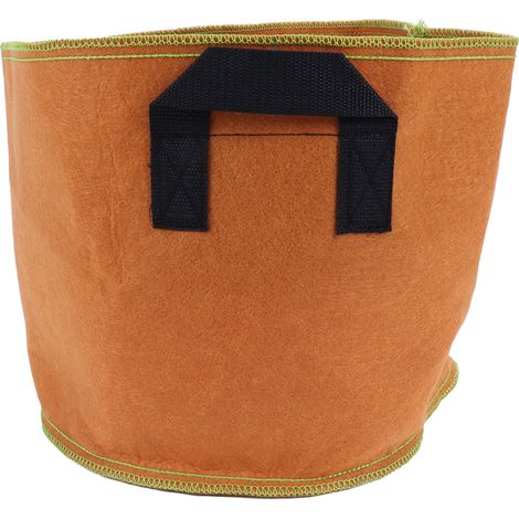 Sac de culture écologique pour plantes, sac de semis durable non tissé, outil de jardinage pour la maison (5 gallons, 30 x 25 cm) (1/5)