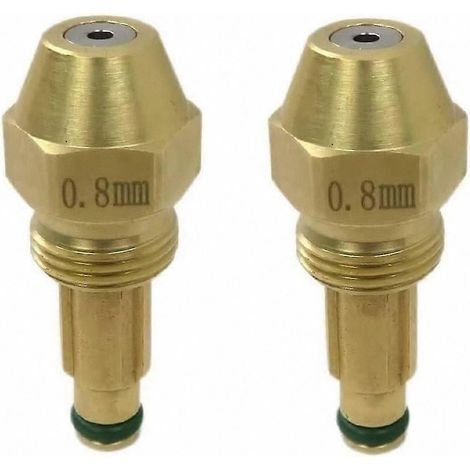 Buse de remplacement pour réchauffeur de carburant à haut rendement, compatible avec la conception à siphon 30609-5, performances équivalentes à la série R. (1/5)