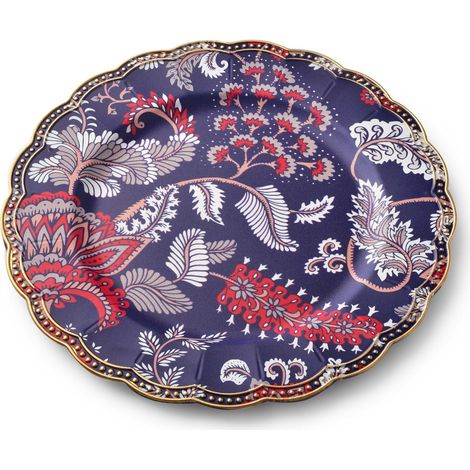 Sottopiatto BLANCHE COLORS, decorazione artistica, 33 x 33 x 2 cm (1/2)