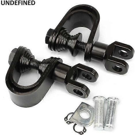 1" 25 mm 1,25" 32 mm Billet Sturzbügel Motorschutz Highway Fußrastenklemmen Halterungen Fußraste für Harley Die meisten Motorradfußrasten --passend für 25 und 32 mm