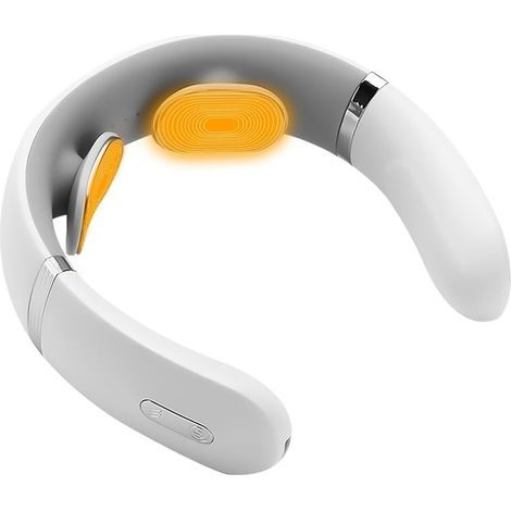 Masseur de cou avec fonction de chaleur, charge USB, 10 modes et 16 intensités, masseur de cou portable Hilipert pour homme et femme à la maison, en voiture, au bureau (1/5)