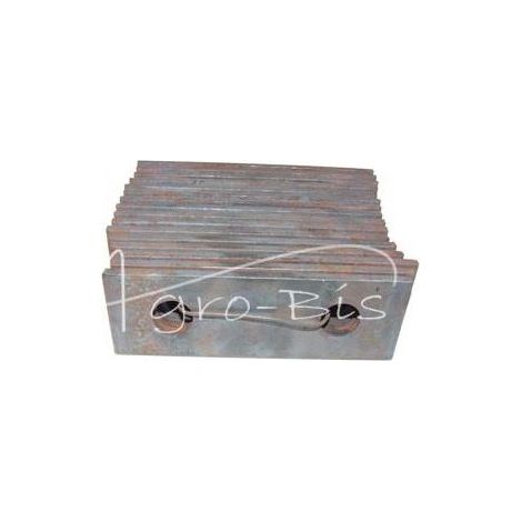 Juego de cuchillas para cabezal de amoladora grandes 150x50x5 fi-20