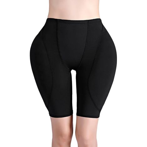 Almohadillas para glúteos para caderas más anchas, realzador de caderas con relleno de esponja mejorado, faja moldeadora para mujer, tallas grandes