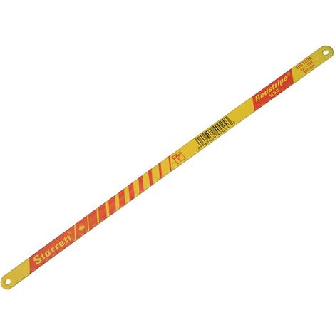 Starrett Red Stripe HSS Hacksaw Blades 300mm (12in) x 18 TPI - Pack of 50 (1/3)