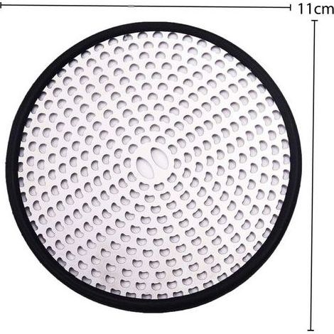 Runder Duschfilter aus Metall – 11 cm – Effektiver Haarfänger zur Vermeidung von Verstopfungen im Badezimmer (1/4)