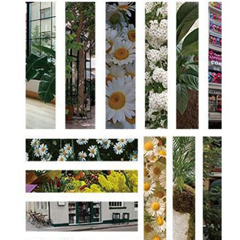 Le pack d'autocollants infeelme, un ensemble de décoration de journal de style coréen orné de fleurs et d'espoirs, de la série « Cosmic Romance ». (1/5)