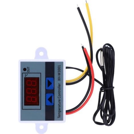 Contrôleur De Température - DC 12V 120W - Plage -50°C À 110°C - Pour Contrôle Thermique Précis - 1 Pièce (1/4)