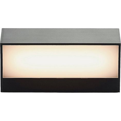 LED-vägglampa utomhus "Nienke" aus syntetmaterial von Lindby