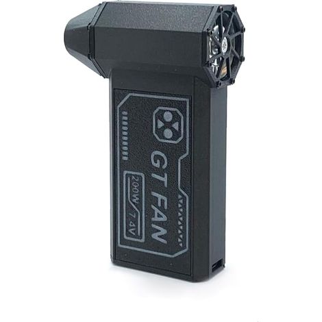 130000PRM Souffleur Violent Moteur Sans Balais Mini Ventilateur Extérieur Portable Barbecue Puissant Souffleur Clavier de Voiture Propre (1/5)