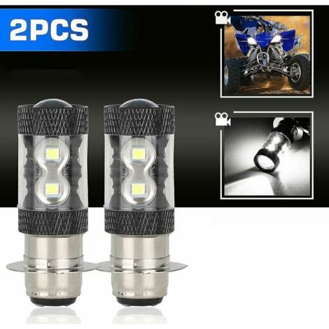 H6m LED-Scheinwerferlampe passend für Yamaha ATV Thsinde Motorrad LED-Scheinwerfer H6/H6M/P15D 50 W