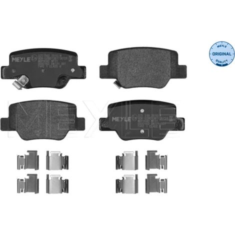 Kit de plaquettes de frein, frein à disque Meyle 025 249 2616/W TOYOTA