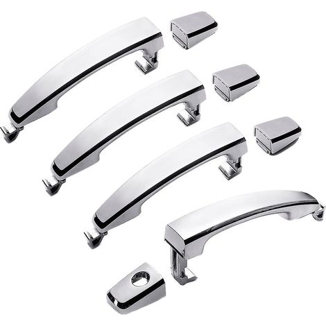 poignées de porte extérieures chromées en ABS pour Chevrolet Captiva Sport/Aveo/Saturn Vue 96468254 964 (1/5)