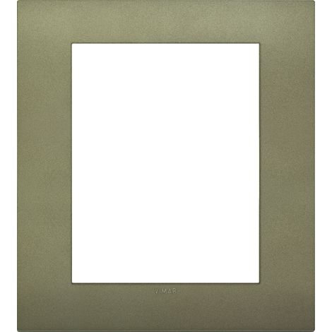 VIMAR - 19668.77 Plaque d'immatriculation classique 8M vert mat