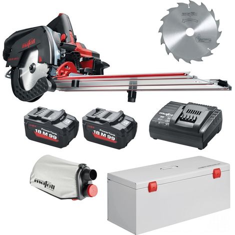 Mafell Akku Kapp-Sägesystem KSS 60 18M bl + TK + HM-Blatt 185x1,8x1,2x20 Z16 WZ (1/5)