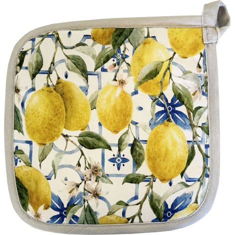Manique de cuisine citrons méditerranéens (1/2)
