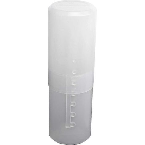 Étui de rangement portable et réglable pour pinceaux de maquillage avec couvercle-Translucent (1/5)