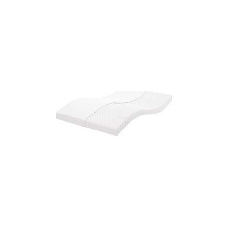 Matelas en mousse blanc 120x210 7 zones dureté 20 ILD