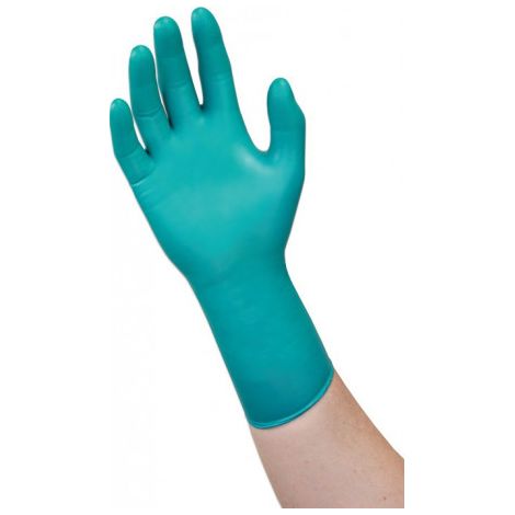 Gants usage unique.Microflex 93-260 Taille.8.5-9 vert/bleu Neopren/Nitril 50 St./Box