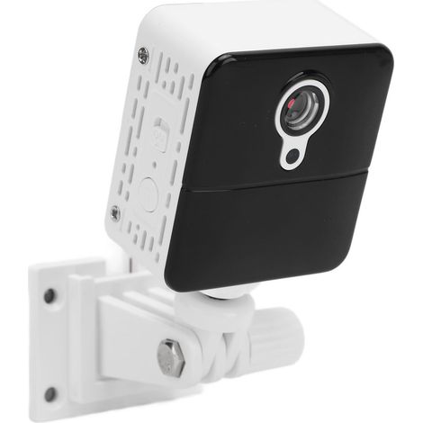 Caméra de sécurité WiFi sans fil 1080p HD avec vision nocturne grand angle et détection de mouvement pour une utilisation intérieure à domicile. (1/5)