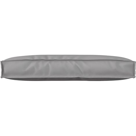 Coussin d'extérieur,Coussin pour dossier de palette Gris 80 x 40 x 12 cm CFW808248 (1/5)