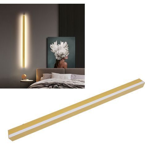 LED-Streifen-Wandleuchte, langer moderner Lichtstreifen, LED-Wandleuchte für Villen, Wandleuchte für Veranda/Flur, 60 cm. (1/5)
