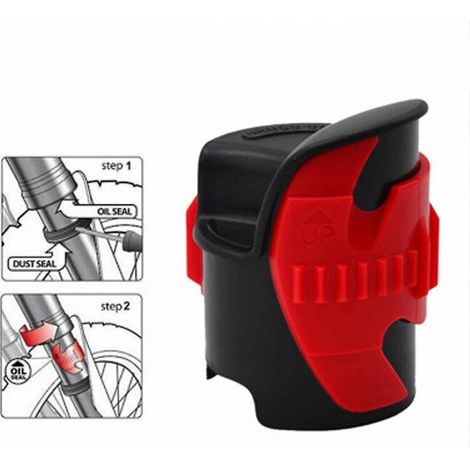 Fork Seal Cleaner Universel Moto Répare les joints de fourche qui fuient en quelques secondes Fork Cleaner Durable Red
