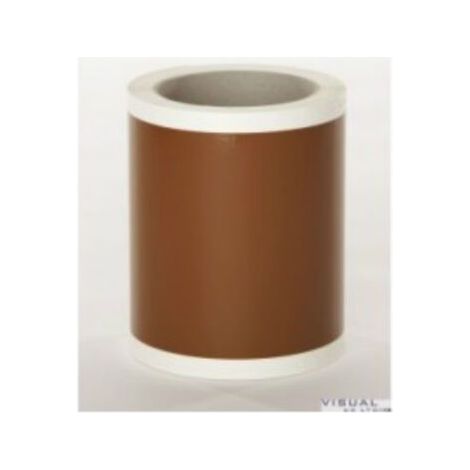 Nastro in vinile adesivo colorato 50mm - Colore: Marrone - Misura: 50mm x 10 Metri (1/2)