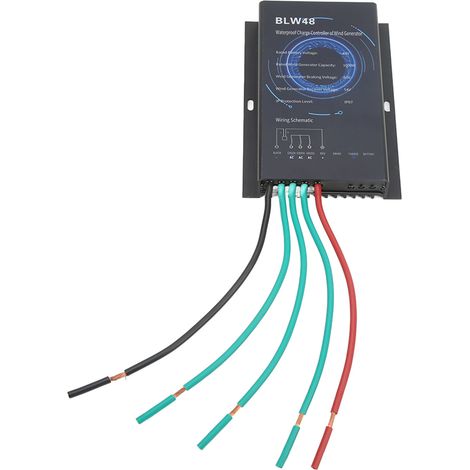 Régulateur de charge éolienne 1KW 48V étanche conception modulaire pour turbine éolienne (1/5)