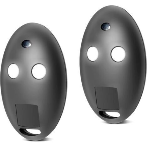 Ecleanfy-Télécommande de Portail, 2 pièces 433 MHz Télécommande compatible avec BFT MITTO2, 2 canaux, Rolling Code pour portails automatiques (1/5)