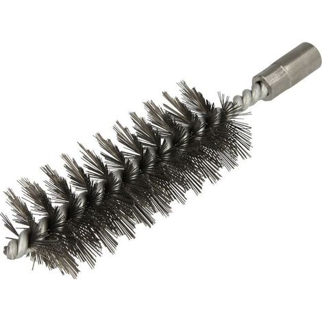 Brosse rectangulaire en fil d'acier 25 x 40 x 100 mm