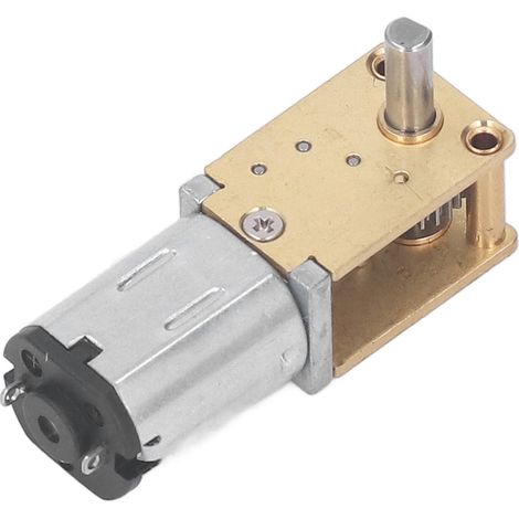 6-V-Gleichstrom-Einwellen-Getriebemotor, reduzierte Drehzahl 68 U/min, Übersetzung 1:118, für Maschinen, Ersatz für Schneckengetriebemotoren, hohes Drehmoment, industrielle Anwendung (1/5)