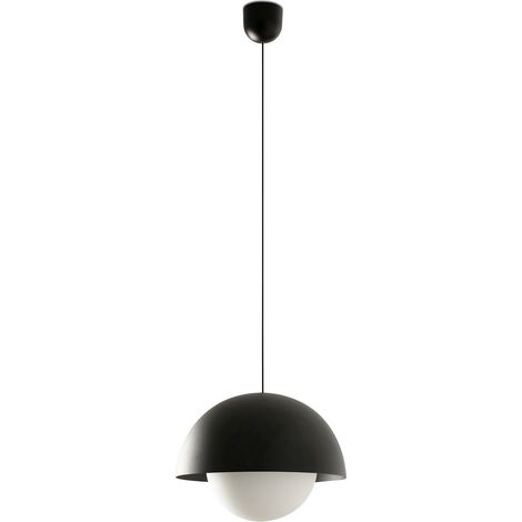 Faro MARISOL Plafoniera a sospensione Dome Nero opaco 2700K (1/5)