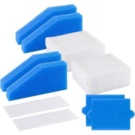 Packung mit 2 Ersatzfiltern, kompatibel mit Thomas AQUA+ Staubsaugern, Alternative zum Thomas 99 Filterset (Teilenummer 787241), enthält 5 Stück (1/4)