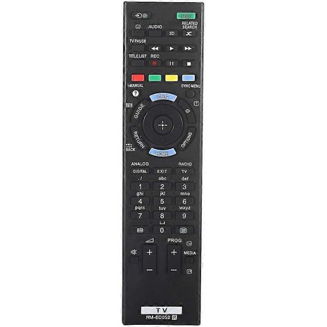 Télécommande de remplacement RM-ED052 pour contrôleur TV RM-ED052/ED050/ED053/ED060 (1/5)