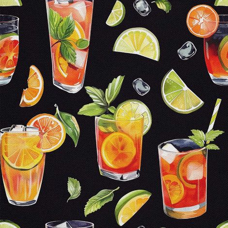Decoffe Oxford exterior - Motiv Cocktail DX8483 (1/5)