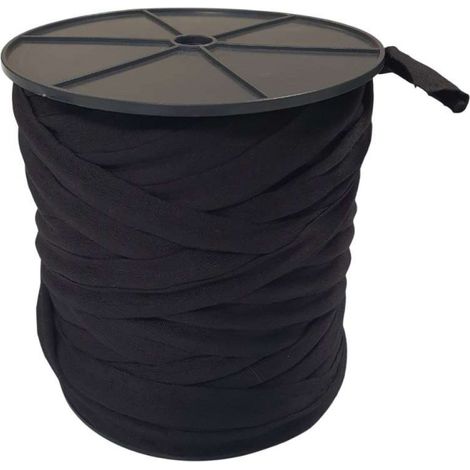 Linxor – Bobine de lien en lycra 150 m – Largeur 3,5 cm – Résistance exceptionnelle pour tuteurage et fixation – Déroulement fluide sans nœuds