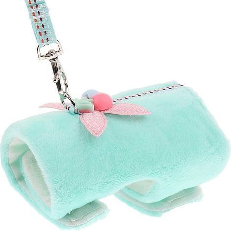 Harnais pour hamster avec sangle de poitrine en corde de traction (vert L) (1/4)