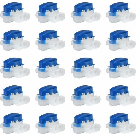Pack of 20 Resin Filled Cable Connectors for Automower Robot Lawn Mower (1/5)
